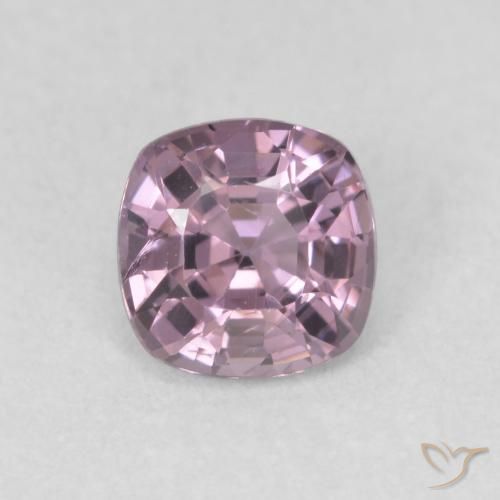 0.65ct Natural cinza-roxo Espinélio, Almofada, VS