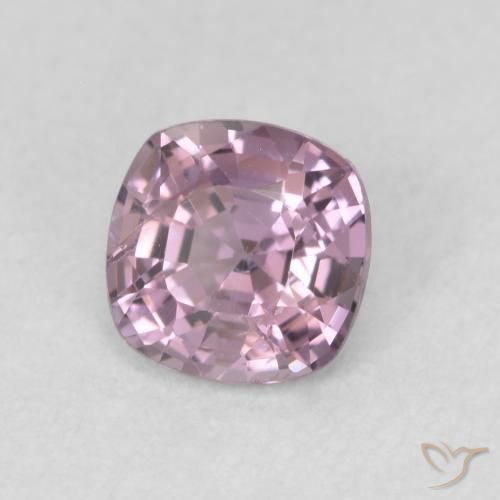 Espinélio cinza-roxo Natural 0.65ct, Almofada, VS