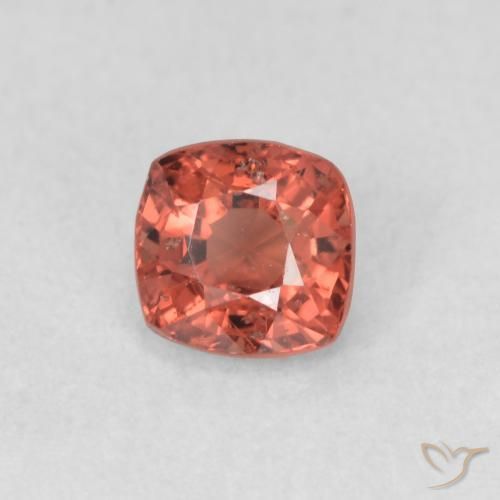 Espinélio rosa médio Natural 0.53ct, Almofada, VS