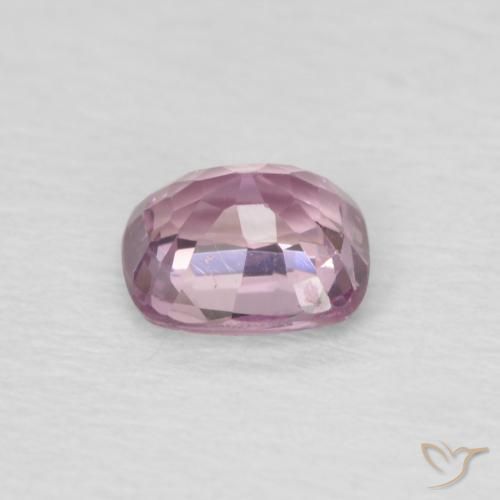 Espinélio Roxo Rosado Claro Natural 0.59ct, Almofada, VVS-VS