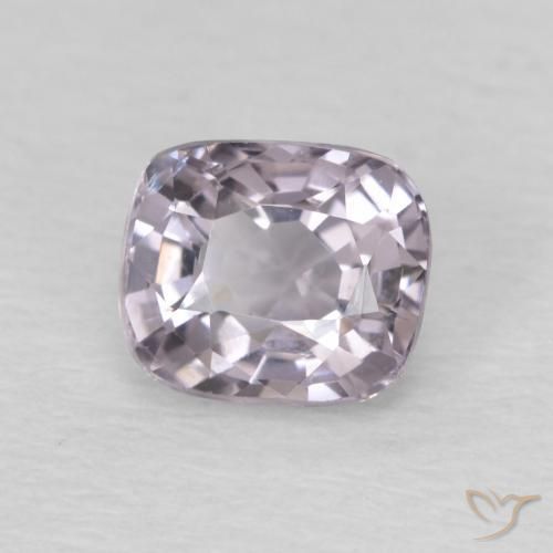 Espinélio Violeta médio Natural 0.92ct, Almofada, VVS-VS