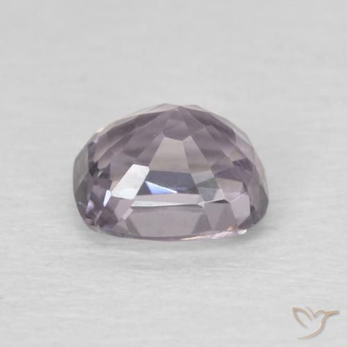 Espinélio Violeta médio Natural 0.92ct, Almofada, VVS-VS