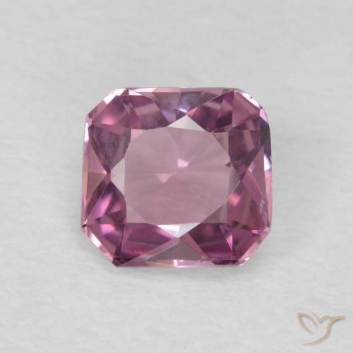 0.78ct Natural roxo médio Espinélio, Corte Esmeralda, VVS-VS