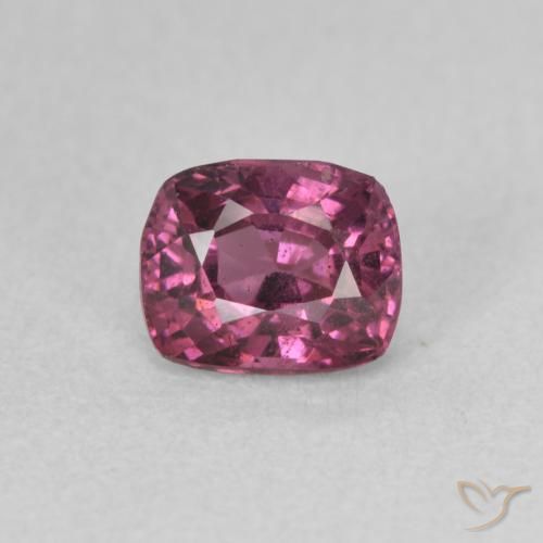 0.77ct Natural Magenta Profundo Espinélio, Almofada, VS