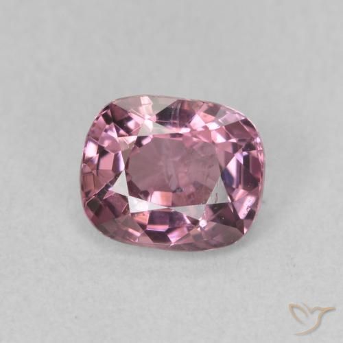 0.88ct Natural Roxo rosado Espinélio, Almofada, VS