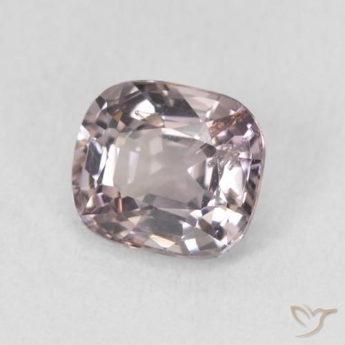 Espinélio Reddish Grey Natural 1.06ct, Almofada, VS