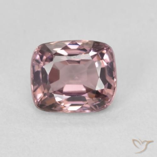 0.96ct Natural Rosa escuro Espinélio, Almofada, VVS
