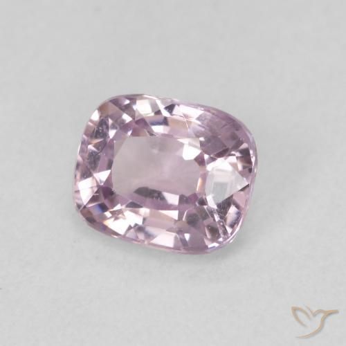 Espinélio Roxo Rosado Muito Claro Natural 0.73ct, Almofada, VVS-VS