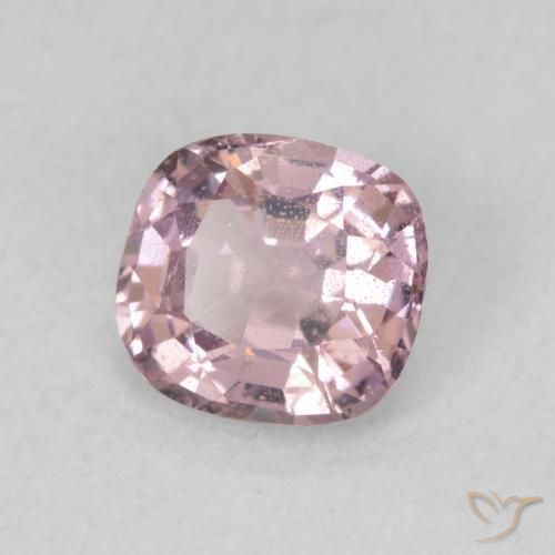 Espinélio rosa rosa Natural 0.68ct, Almofada, VS