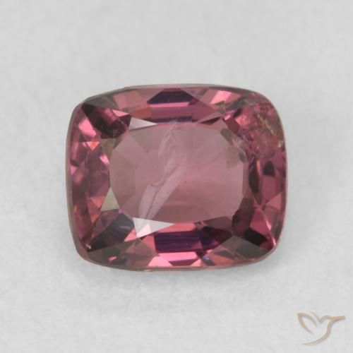 1.00ct Natural Berry Purple Espinélio, Almofada, VS