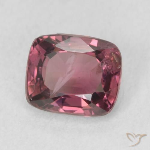 Espinélio Berry Purple Natural 1.00ct, Almofada, VS