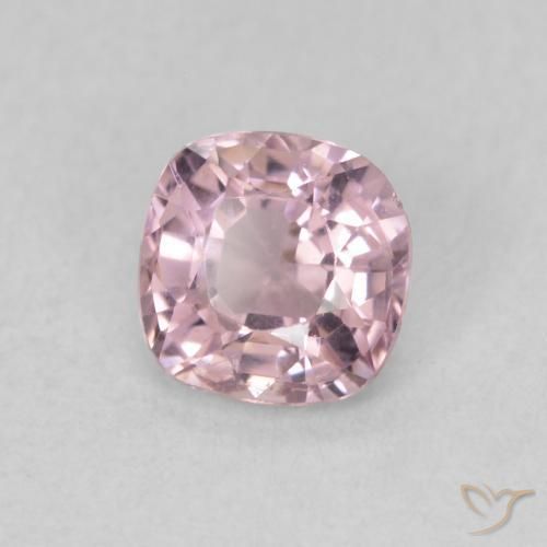Espinélio Luz rosa Natural 0.58ct, Almofada, VS