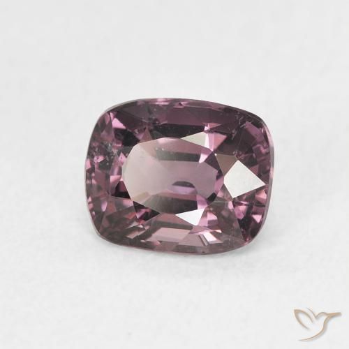 Espinélio Tom Vermelho Framboesa Natural 1.04ct, Almofada, VVS-VS