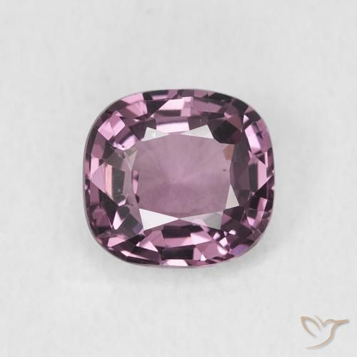 0.98ct Natural roxo médio Espinélio, Almofada, VVS