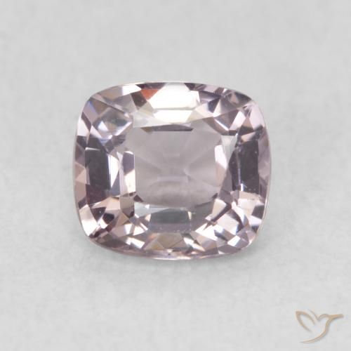 0.60ct Natural Luz roxa Espinélio, Almofada, VVS