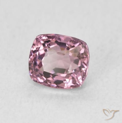 Espinélio Luz roxa Natural 0.76ct, Almofada, VVS