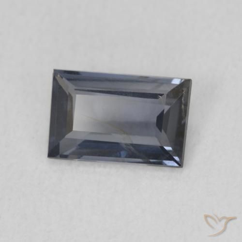Espinélio Roxo acinzentado Natural 1.05ct, baguete, VS