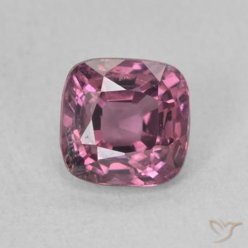 0.88ct Natural roxo médio Espinélio, Almofada, VS