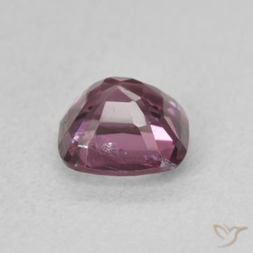 Espinélio roxo médio Natural 0.88ct, Almofada, VS