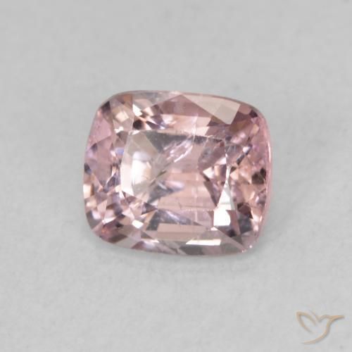 Espinélio Luz rosa Natural 0.79ct, Almofada, VS
