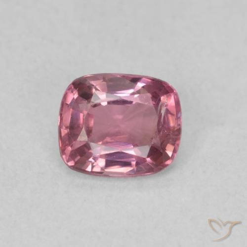 0.50ct Natural Rosa quente Espinélio, Almofada, VS