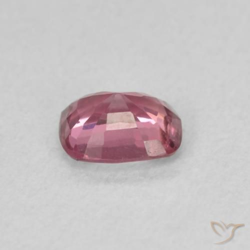 Espinélio Rosa quente Natural 0.50ct, Almofada cortada, VS