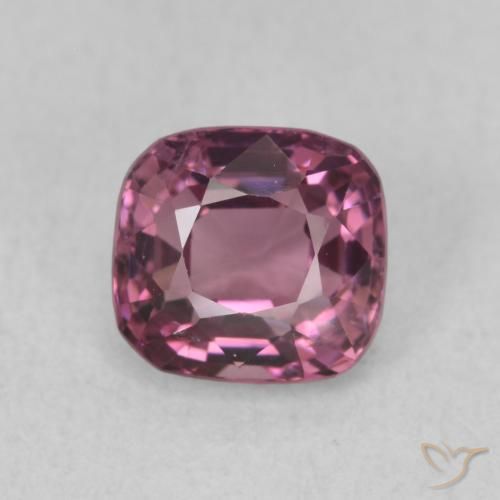 1.35ct Natural roxo médio Espinélio, Almofada, VS