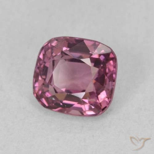 Espinélio roxo médio Natural 1.35ct, Almofada, VS