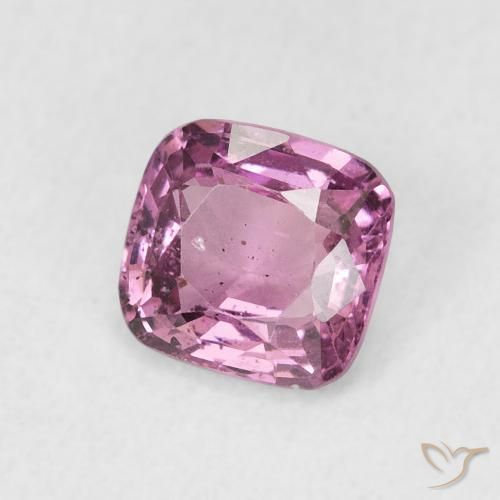 Espinélio roxo médio Natural 1.03ct, Almofada, VS
