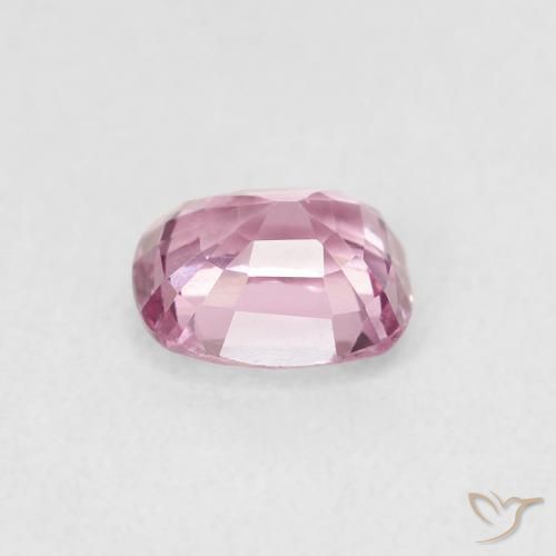 Espinélio Luz roxa Natural 0.96ct, Almofada, VS