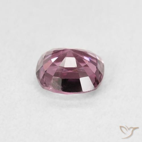 Espinélio Roxo Rosado Claro Natural 1.04ct, Almofada, VS