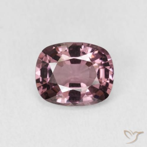 1.25ct Natural Roxo escuro Espinélio, Almofada, VVS-VS