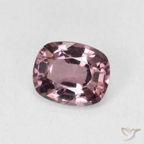Espinélio Roxo escuro Natural 1.25ct, Almofada, VVS-VS
