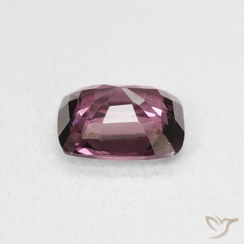 Espinélio Roxo escuro Natural 1.00ct, Almofada, VS
