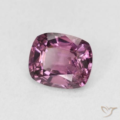 Espinélio lavanda profunda Natural 1.05ct, Almofada, SI