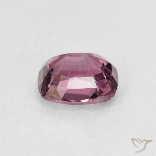 Espinélio Tom Vermelho Framboesa Natural 0.92ct, Almofada, VS