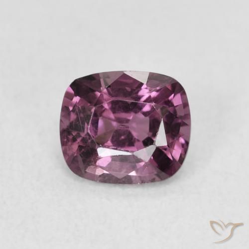 0.86ct Natural Roxo profundo Espinélio, Almofada, VS