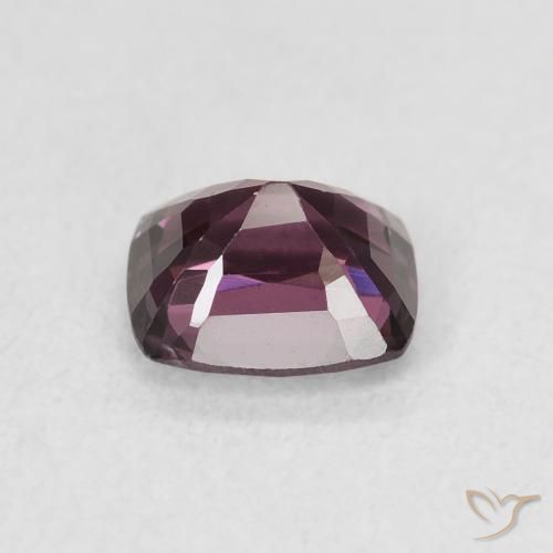 Espinélio Roxo escuro Natural 1.20ct, Almofada, VS