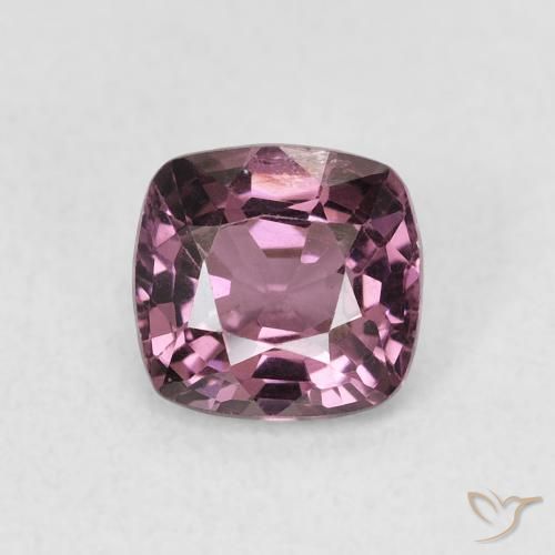 1.02ct Natural roxo avermelhado Espinélio, Almofada, VS