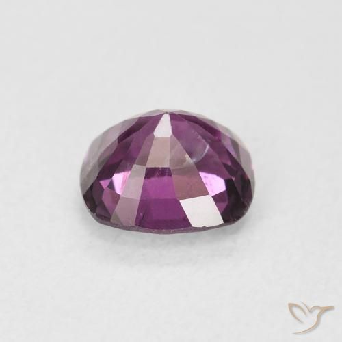 Espinélio Roxo profundo Natural 1.10ct, Almofada, VS