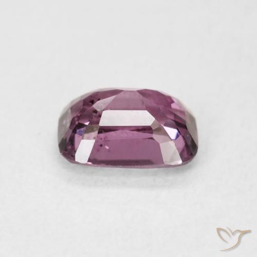 Espinélio Malva Roxo Escuro Natural 1.16ct, Almofada, VS