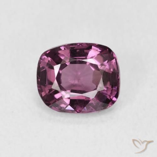 1.07ct Natural Roxo profundo Espinélio, Almofada, VS