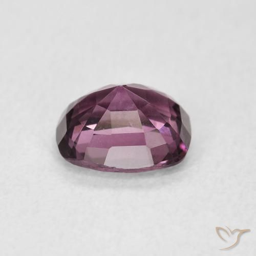 Espinélio Roxo profundo Natural 1.07ct, Almofada, VS