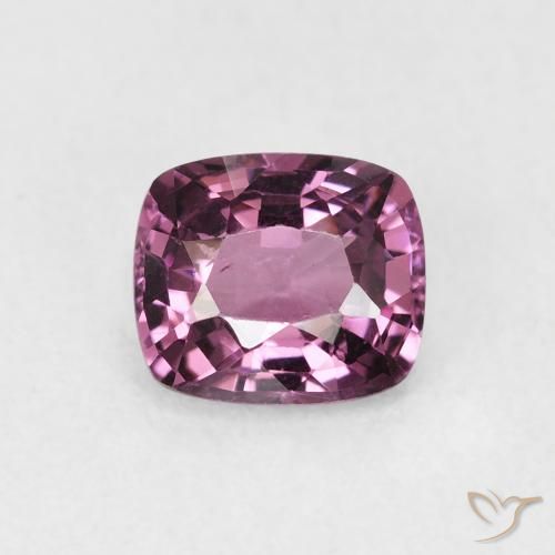 1.14ct Natural Roxo escuro Espinélio, Almofada, VS