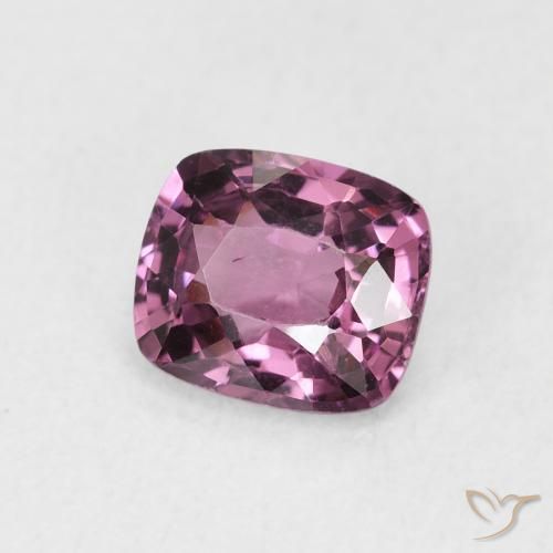 Espinélio Roxo escuro Natural 1.14ct, Almofada, VS