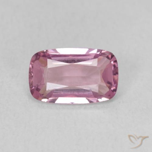 1.07ct Natural Medium Dark-Pink Espinélio, Almofada, VVS-VS
