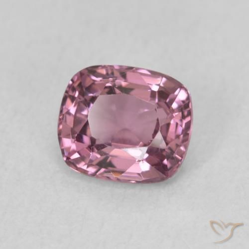 Espinélio roxo médio Natural 0.99ct, Almofada, VVS