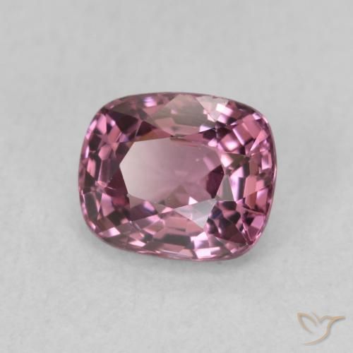 Espinélio Medium Dark-Purple Natural 1.05ct, Almofada, VVS-VS