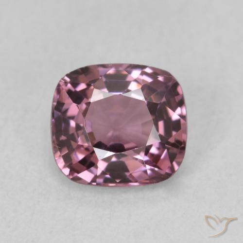 1.13ct Natural Roxo rosado Espinélio, Almofada, VVS-VS