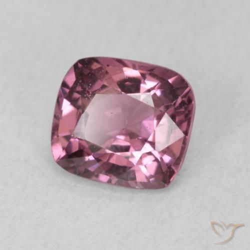 Espinélio roxo médio Natural 0.82ct, Almofada, VS